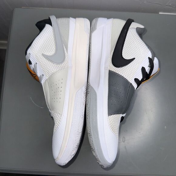 Nike Ja 1 Hunger DR8786-100 Light Smoke Grey White Black Men\'s US Size 10 main image 5